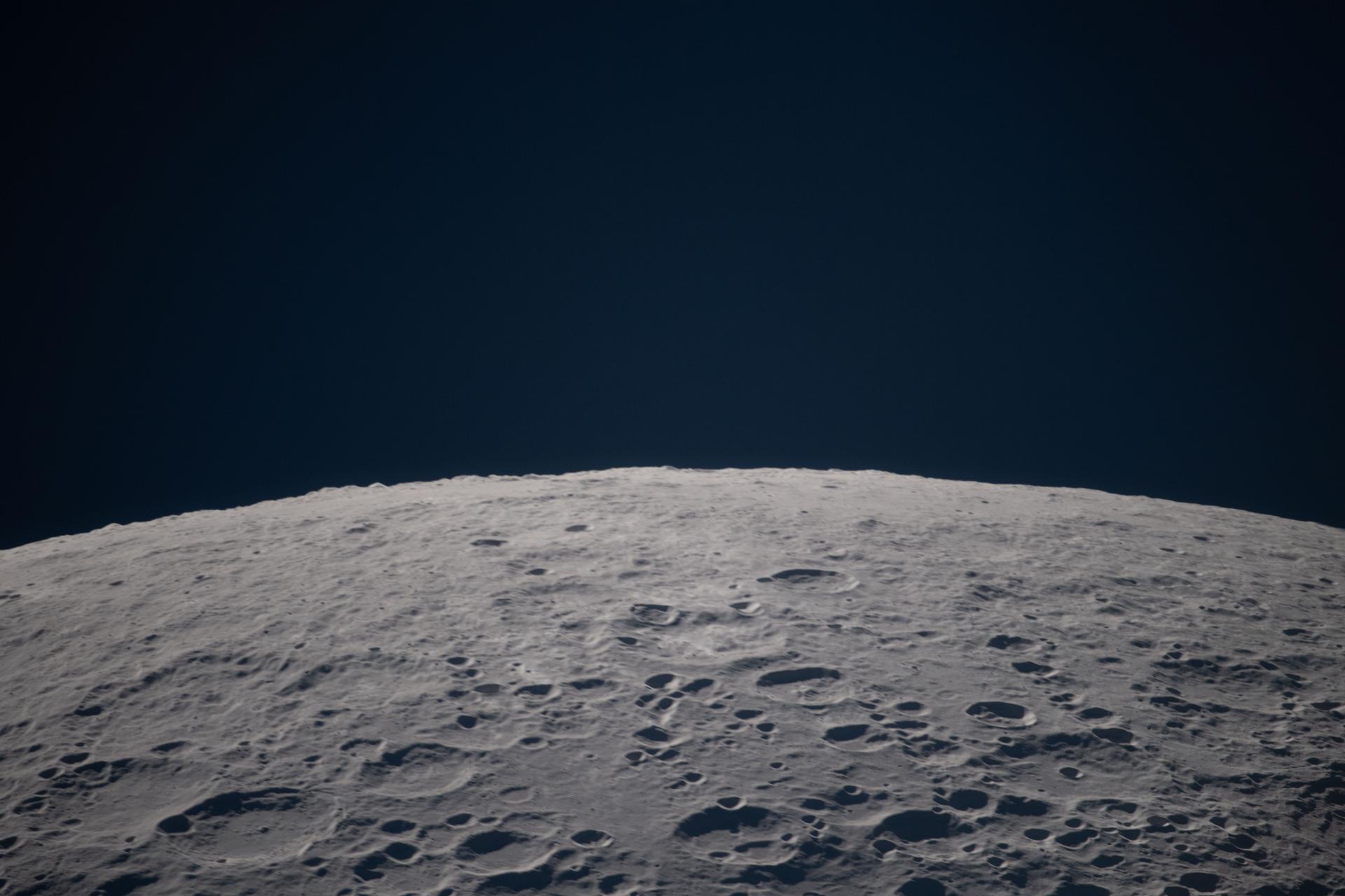 Vavilov Crater on the far side of the Moon photographed by Artemis II crew