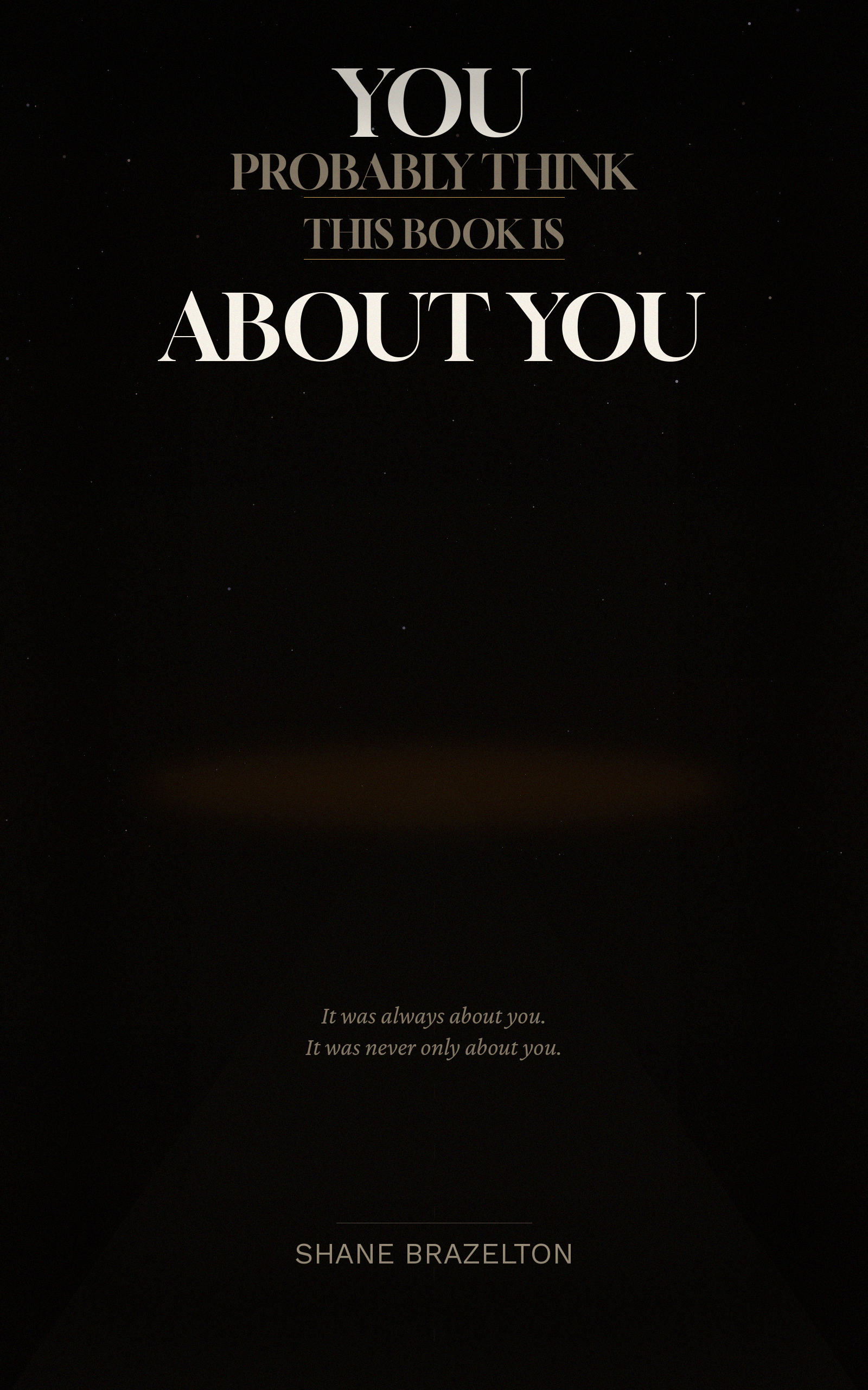 You Probably Think This Book Is About You — Book Cover